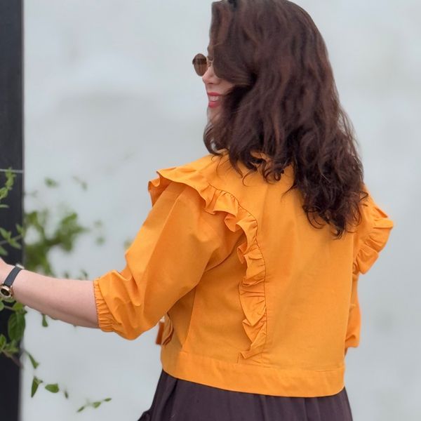 شومیز لینن زنانه سرنا