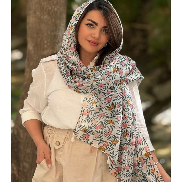 شال نخ پنبه trf وارداتی
