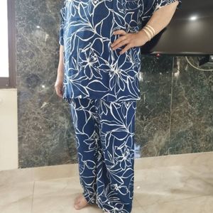 قیمت ارزان ست تیشرت شلوار نخی زنانه