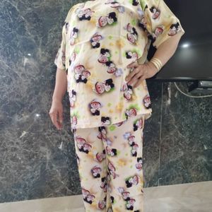 فروش اینترنتی ست تیشرت شلوار نخی زنانه