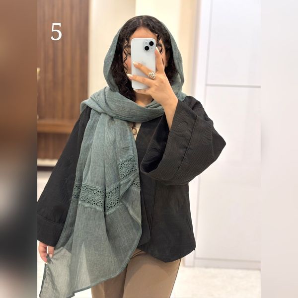 شال وارداتی حاشیه گیپور سنگشور