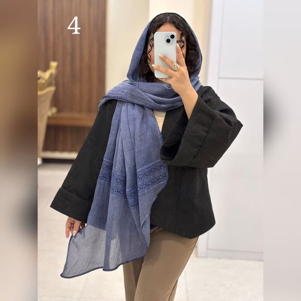 شال وارداتی حاشیه گیپور سنگشور