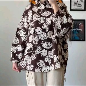 شومیز کتان جین سایز بزرگ