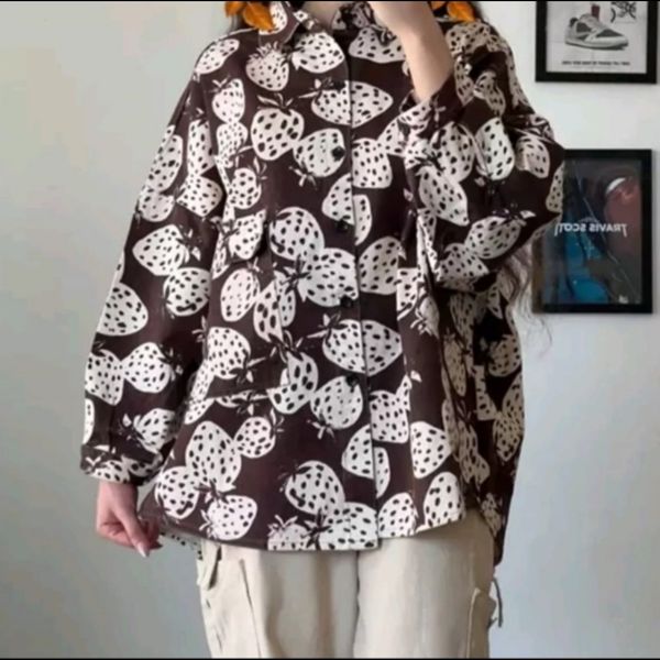 شومیز کتان جین سایز بزرگ
