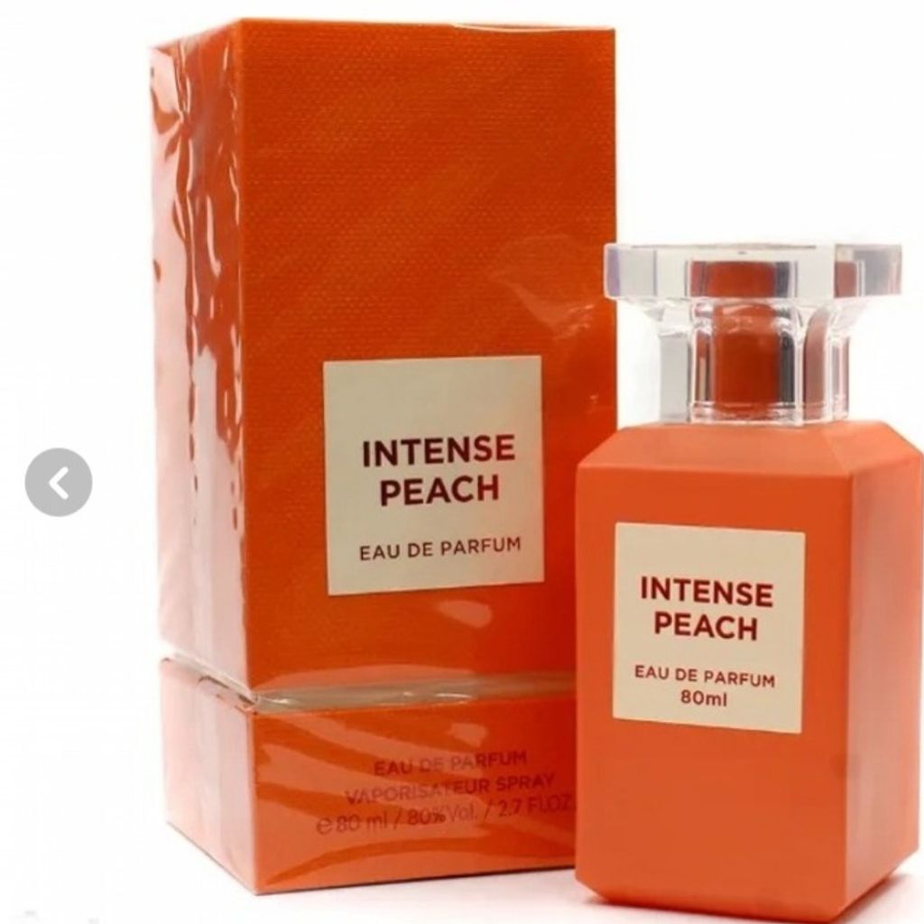 خرید آنلاین ادکلن فرگرانس ورد اینتنس پیچ Intense peach حجم 80 میل