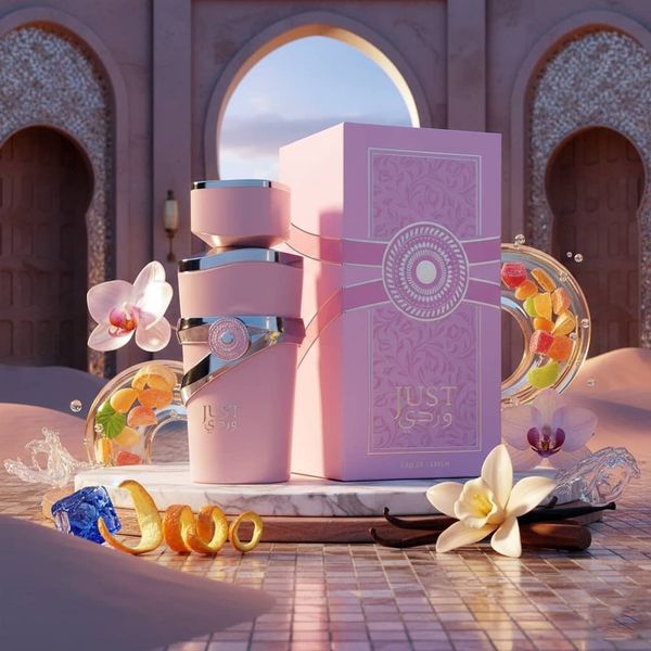 عطر فوق لاکچری خوشبو اصل امارات زنانه یارا صورتی فراگرنس ورد - شیشه شیک