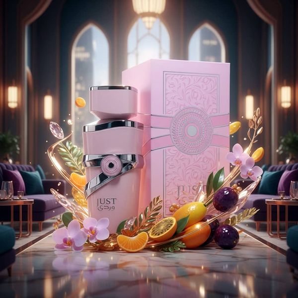 عطر فوق لاکچری خوشبو اصل امارات زنانه یارا صورتی فراگرنس ورد - شیشه شیک