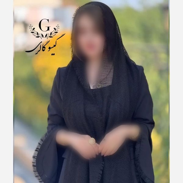 شال حصیری وارداتی دور ریش طرح کنفی