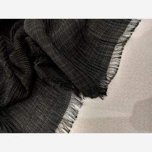 خرید اینترنتی قیمت شال برشکا پلیسه چهارخانه دور ریش رنگبندی