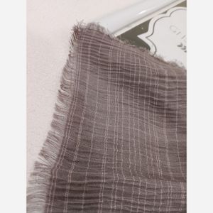 خرید اینترنتی قیمت شال برشکا پلیسه چهارخانه دور ریش رنگبندی