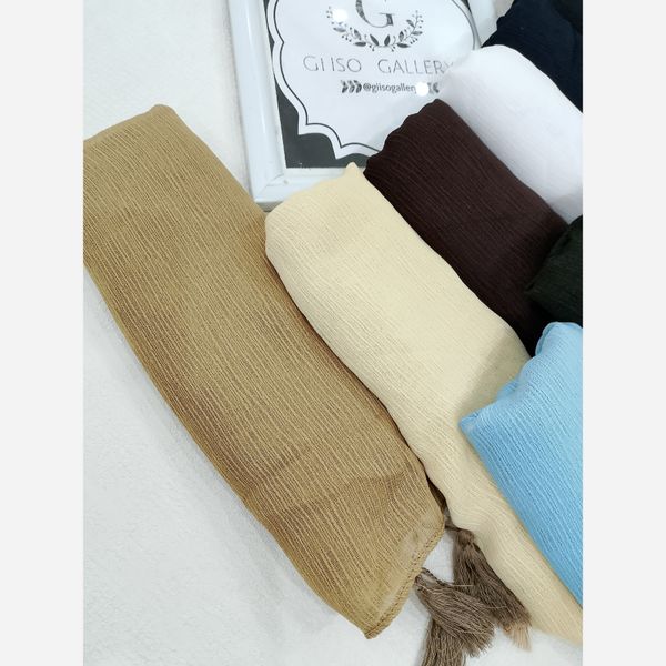 شال پارچه درختی منگولدار
