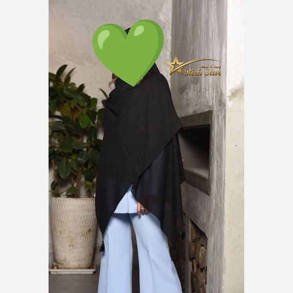 شال پارچه درختی منگولدار