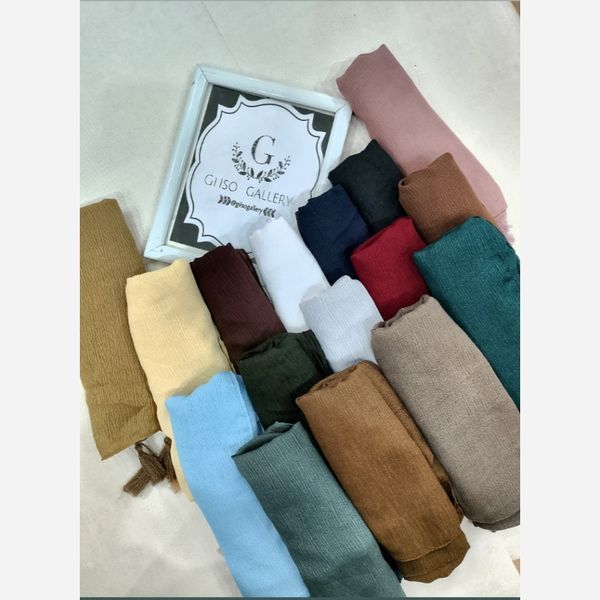 شال پارچه درختی منگولدار