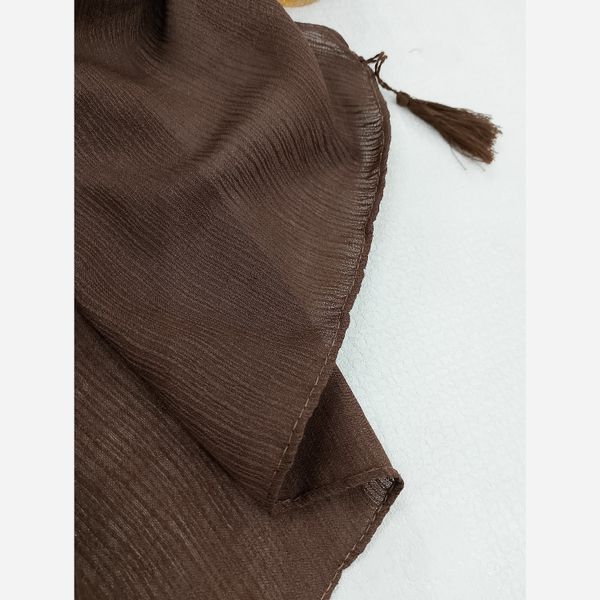 شال پارچه درختی منگولدار