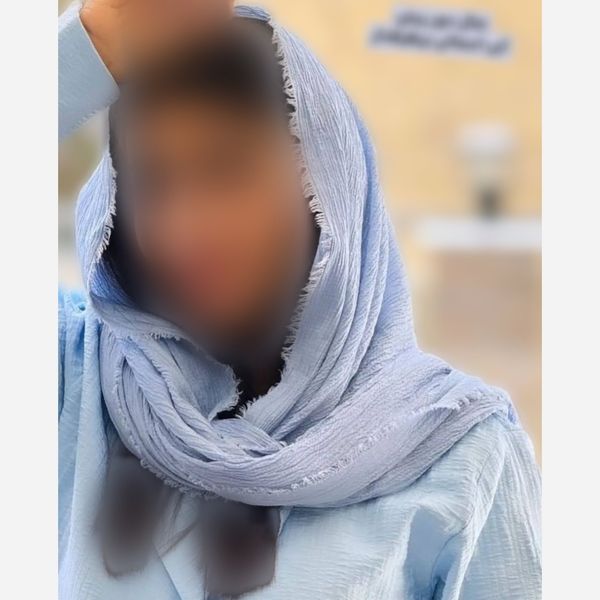 شال پفکی اعلا دور ریش رنگبندی