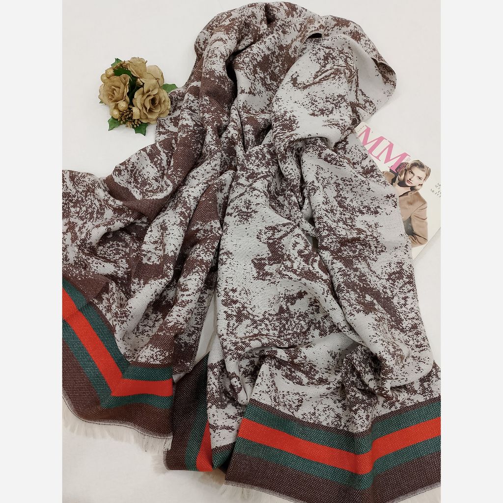 خرید اینترنتی قیمت شال موهر مارگاریتا دورو طرحدار وارداتی