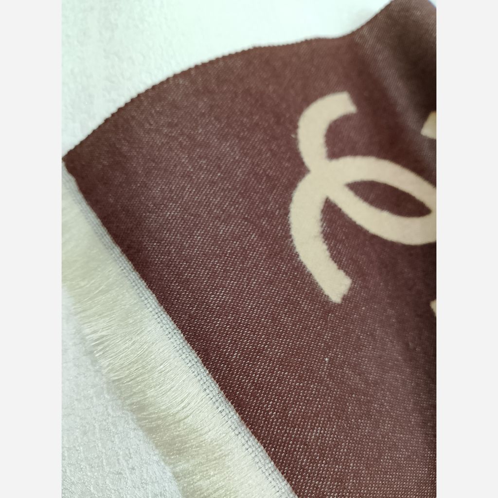 خرید اینترنتی قیمت شال موهر فوتر دوتیکه طرح شنل (چنل)