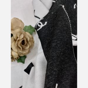 خرید اینترنتی قیمت شال موهر فوتر دوتیکه طرح شنل (چنل)