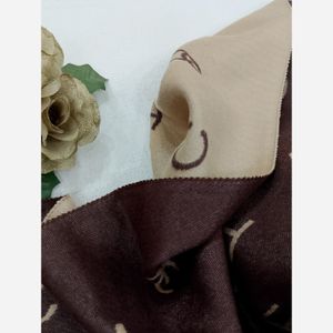 خرید اینترنتی قیمت شال موهر فوتر دوتیکه طرح شنل (چنل)