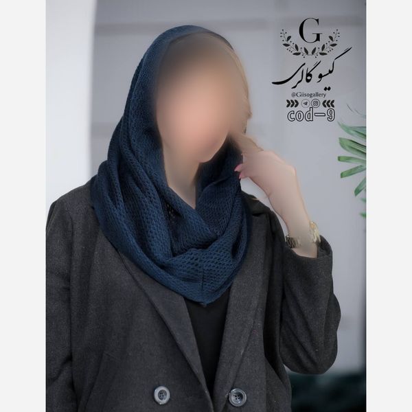 شال رینگی بافت اعلا طرح ساده پاییزه رنگبندی