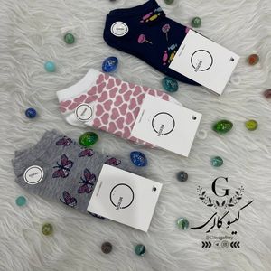 جوراب مچی برجسته طرح فانتزی