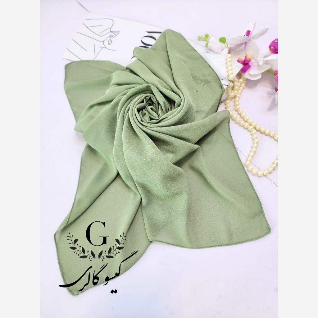 خرید اینترنتی قیمت مینی اسکارف ژرژت کرپ دور دوخت اعلا رنگبندی 