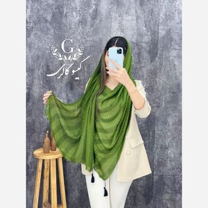 خرید اینترنتی قیمت شال حصیری منگوادار اعلا رنگبندی