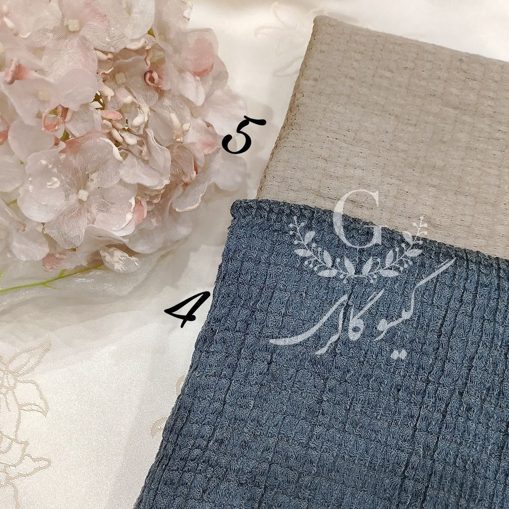 خرید اینترنتی قیمت شال پفکی دوردوخت تک سلفون تراکم بالارنگبندی