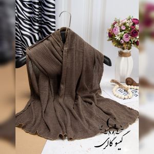 خرید اینترنتی شال برشکا لب منجوق نگینی وارداتی