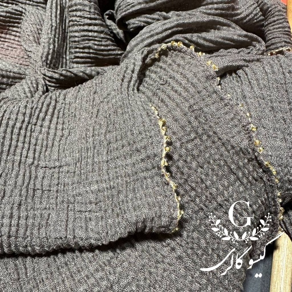 قیمت شال برشکا لب منجوق نگینی وارداتی