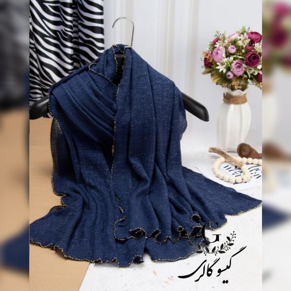 شال برشکا لب منجوق نگینی وارداتی