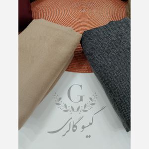 خرید اینترنتی قیمت روسری پارچه اعلا دورو زمینه سنتی قواره بزرگ لب ریش پاییزه
