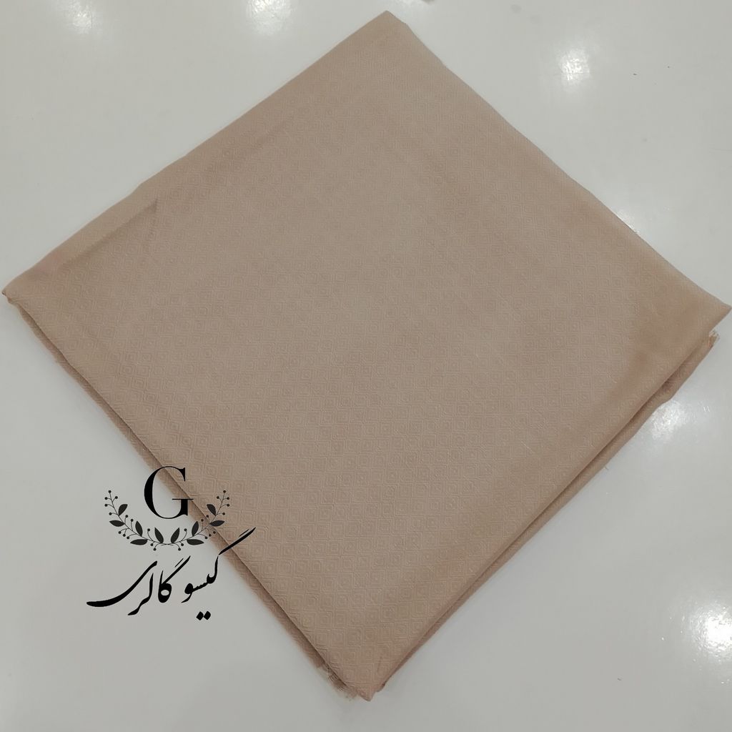 خرید اینترنتی قیمت روسری پارچه اعلا دورو زمینه سنتی قواره بزرگ لب ریش پاییزه
