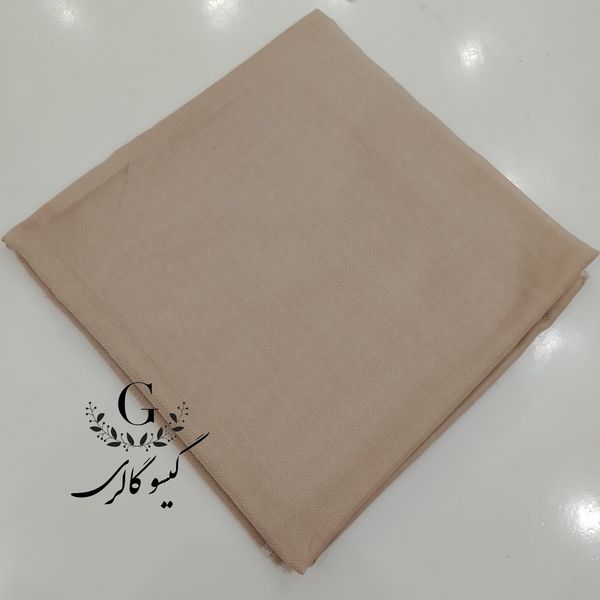 روسری پارچه اعلا دورو زمینه سنتی قواره بزرگ لب ریش پاییزه