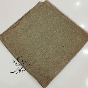 خرید اینترنتی قیمت روسری پارچه اعلا دورو زمینه سنتی قواره بزرگ لب ریش پاییزه