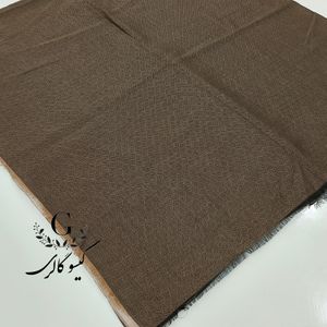 خرید اینترنتی قیمت روسری پارچه اعلا دورو زمینه سنتی قواره بزرگ لب ریش پاییزه