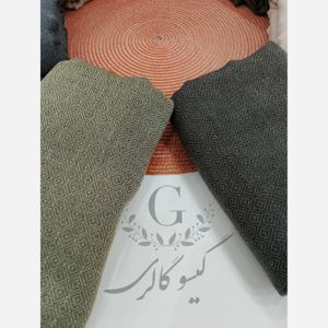 خرید اینترنتی قیمت روسری پارچه اعلا دورو زمینه سنتی قواره بزرگ لب ریش پاییزه