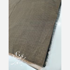روسری پارچه اعلا دورو زمینه سنتی قواره بزرگ لب ریش پاییزه