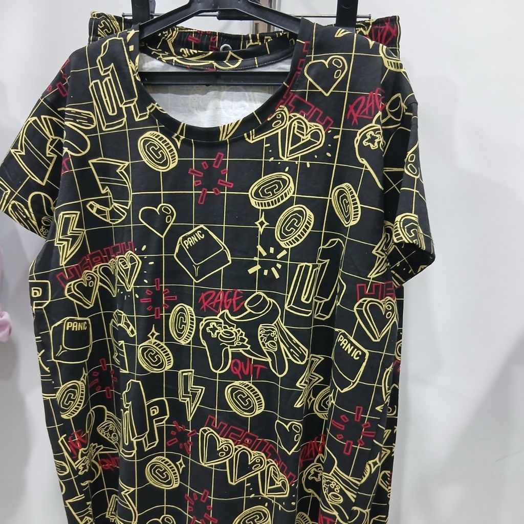 خرید انلاین تیشرت شلوارک خونگی H&M