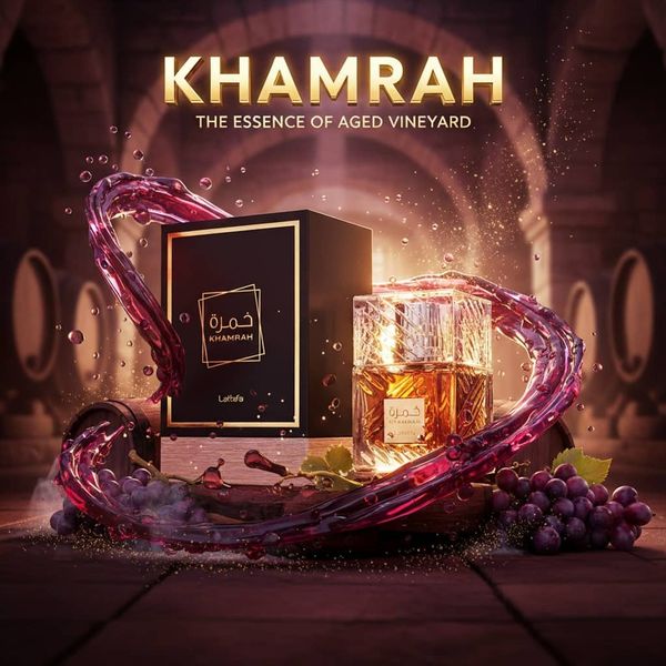 عطر مشروبی فوق العاده اصل امارات زنانه خمره لطافه رایحه آنجلز شیر مشروبی