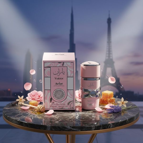 عطر لاکچری اصل امارات زنانه یارا صورتی جسیکا توین فرانسه - اسانس فرانسوی