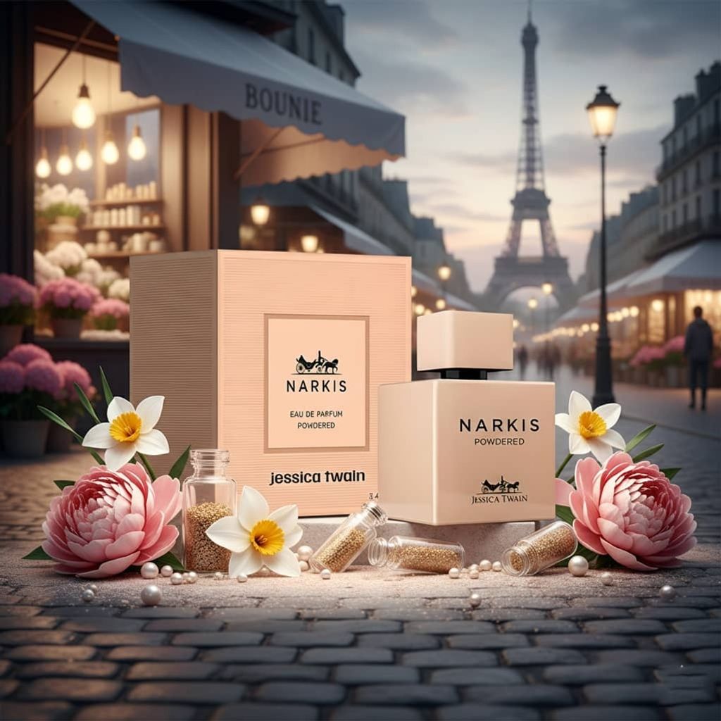 قیمت ارزان عطر خوشبو اصا امارات زنانه نارسیسو پودری جسیکا توین فرانسه - اسانس فرانسوی