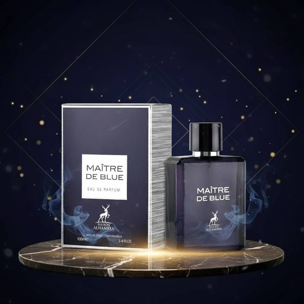 عطر خنک بینظیر اصل امارات مردانه بلو شنل الحمبرا - پرفروش و پرطرفدار
