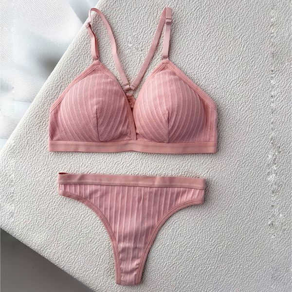 ست لباسزیر نیمتنه و شورت کبریتی نخ پنبه
