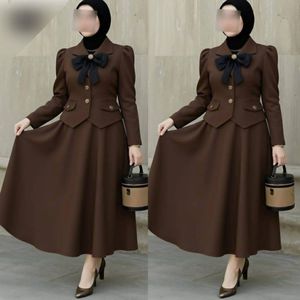 ست کت و دامن پاپیون زنانه و دخترانه