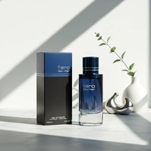 مشخصات عطر خنک و تند کمیاب اصل امارات مردانه فیرو بلو من فراگرنس ورد - 100 میل