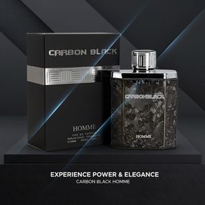 عطر ادکلن مردانه کربن بلک فراگرنس ورد مدل کربن بلک