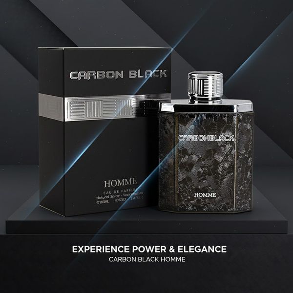 عطر ادکلن مردانه کربن بلک فراگرنس ورد مدل کربن بلک