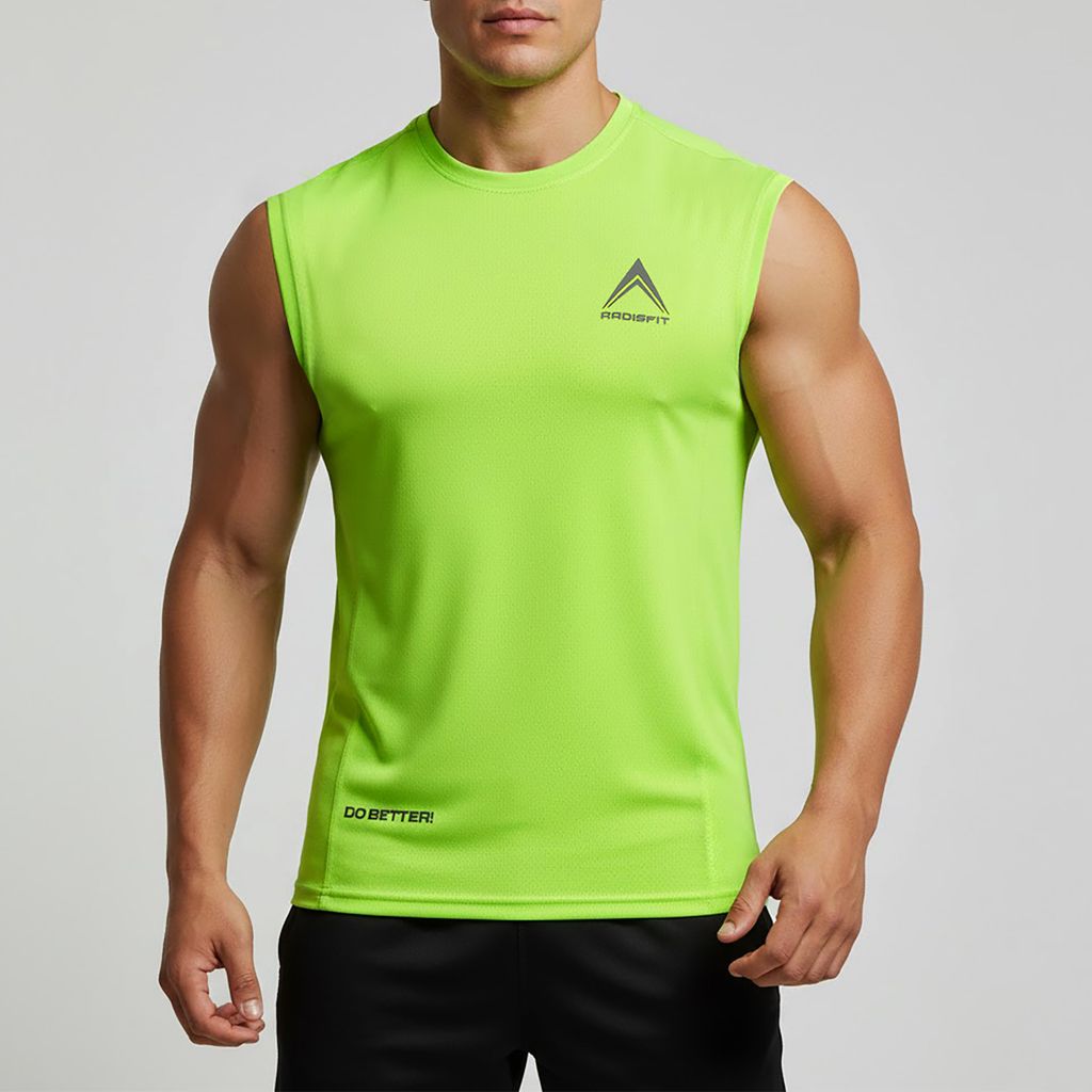 قیمت تی‌شرت ورزشی آستین حلقه ای مردانه رادیس فیت مدل Dri-Fit G1