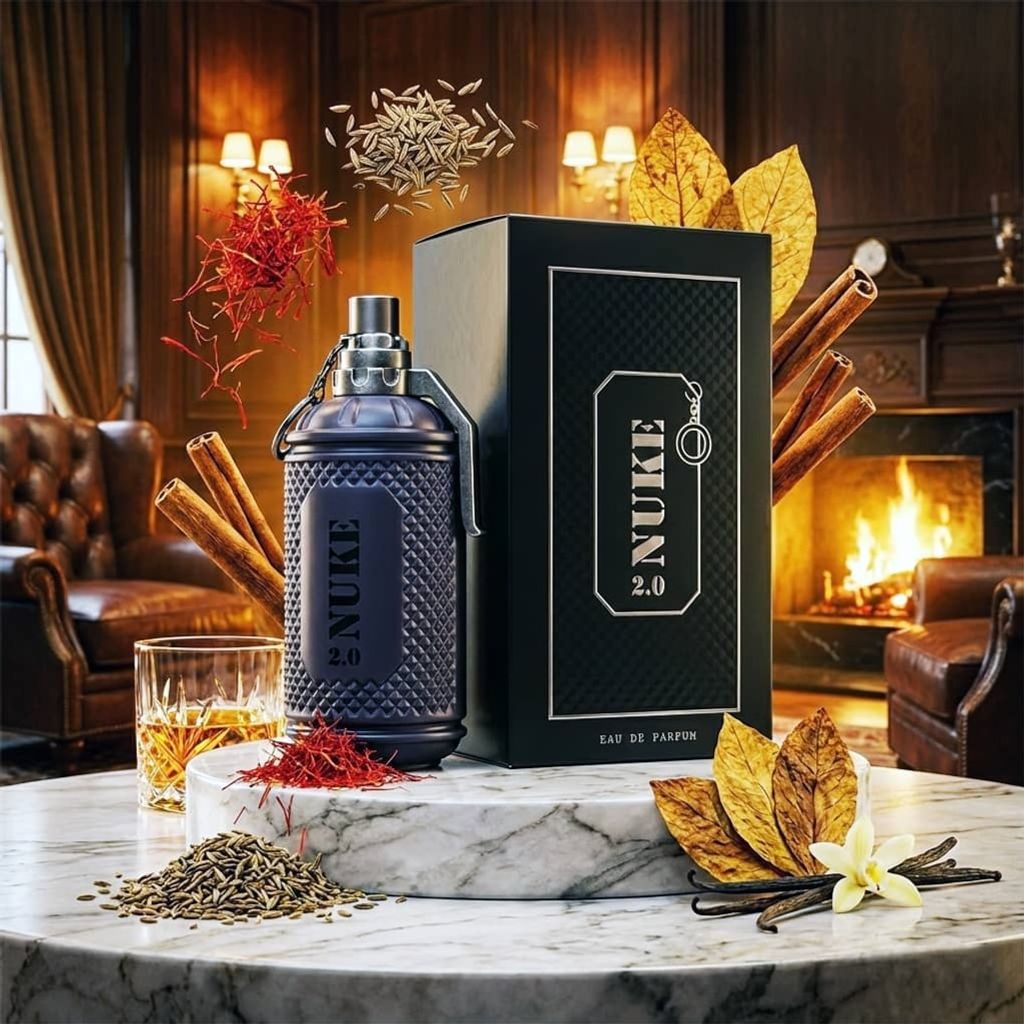 قیمت عطر کمیاب لاکچری اصل امارات مردانه اسپایس بمب اکستریم فراگرنس ورد - نوک  2